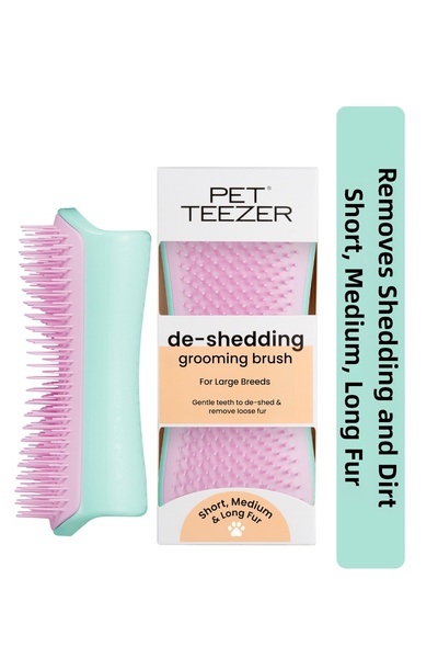 Tangle Teezer فرشاة تيزر لإزالة الشعر الزائد للحيوانات الأليفة - بالنعناع / ا...