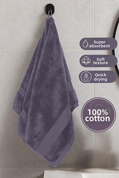 Karna Home منشفة قطنية فردية كارنا بريميوم رامسي - 50 × 90