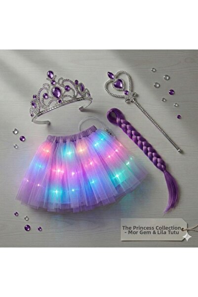 GOLDCENTER ΚΟΥΡΟΜΙ ΣΕΤ ΚΟΣΤΟΥΜΙΟΥ ΜΕ ΦΟΥΣΤΑ ΤΟΥΤΟΥ, ΚΟΡΟΝΑ, ΜΑΛΛΙΑ & ΧΑΡΑΚΤΗΡ...