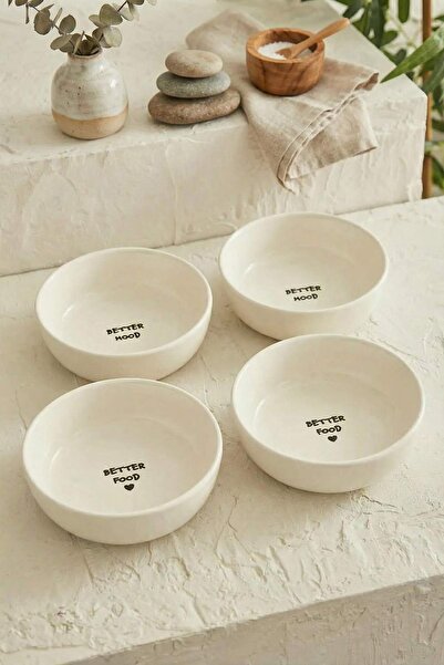 TRENDYOLMİLLA HOME 4-dijelni keramički set dubokih tanjira/posuda u obliku sr...