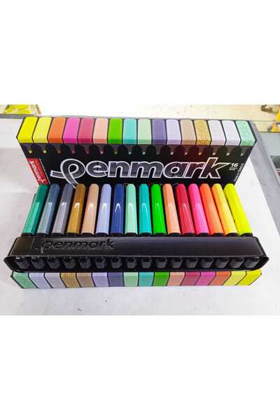 Jenerik Penmark Fos.kalem Karışık Ren Hs-505-16 Set