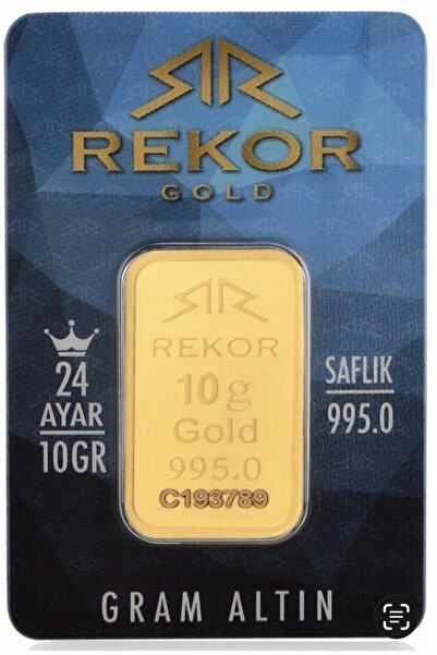 Tuğrul Kuyumculuk Rekor 10 Gram 24 Ayar Gram Altın