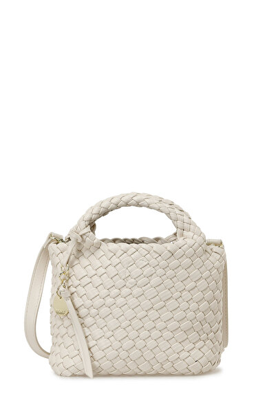 Nine West CAPORRAMINI 5FX Krem Kadın El Çantası