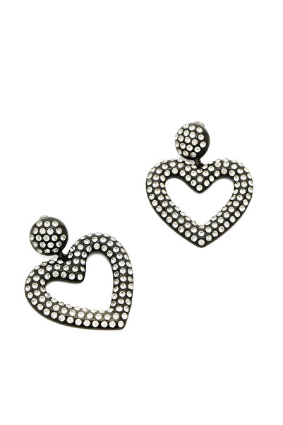 Nine West Partyheart 5Fx Black Women's Earrings