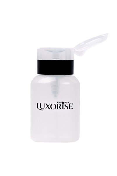 LUXORISE Recipient cu pompă pentru adjuvant lichid pentru unghii, 250 ml