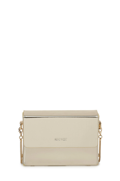 Nine West Clutch pentru femei BOXY 4PR Gold