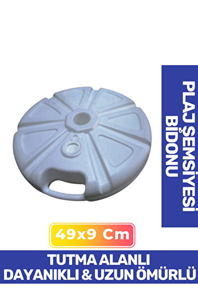 Carlburn Özel Üretim Dayanıklı Malzemeden Üretilmiş Plastik 49x9 cm Plaj Kamp...