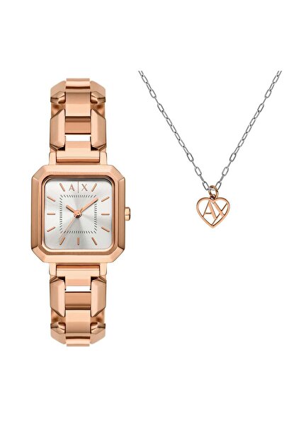 Armani Exchange AX7167SET Kadın Kol Saati ve Kolye Seti