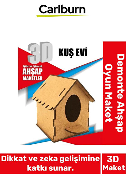 Carlburn 3 Boyut Eğitici Öğretici Zeka Geliştirici Boyanabilir Ebeveyn Çocuk ...