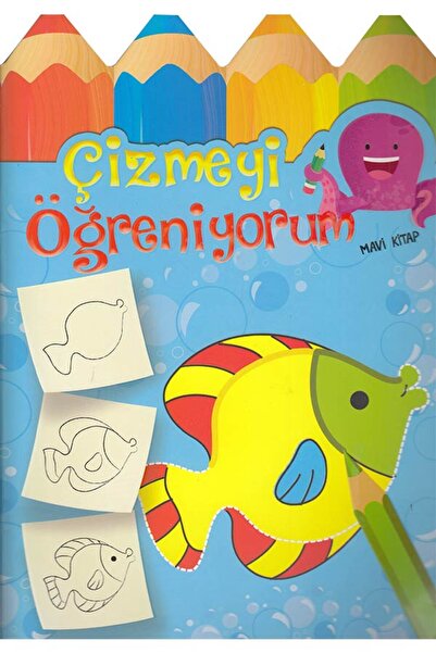 Parıltı Yayıncılık Çizmeyi Öğreniyorum (Mavi Kitap)