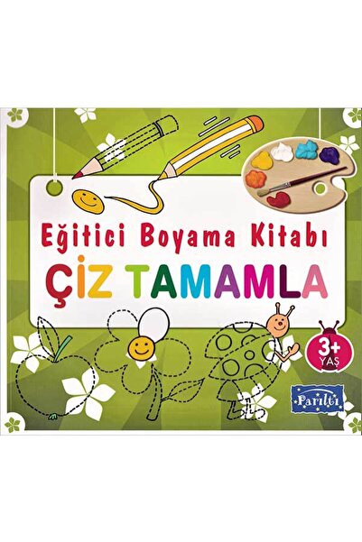 Parıltı Yayıncılık Eğitici Boyama Kitabı - Çiz Tamamla