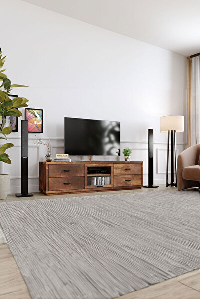 KIYMIK HOME Papatya Tv Ünitesi – %100 Gerçek Ağaç, Uzun Ömürlü Kullanım, Kişi...