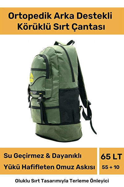 Carlburn Orthopedic Waterproof Comfort Model Zippered Large Size Multi Compar...