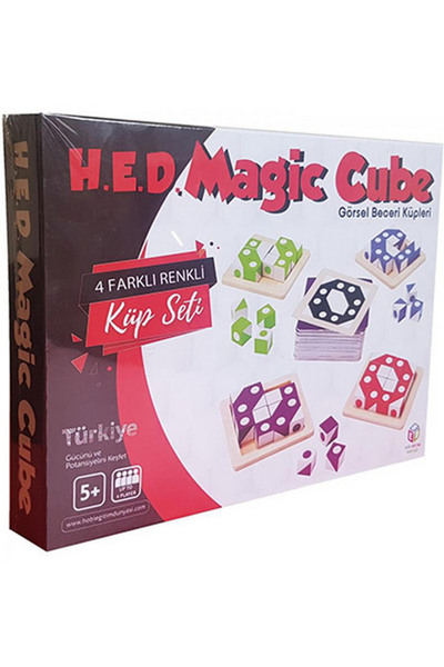 Hobi Eğitim Magic Cube - Görsel Beceri Küpleri - Dünyası