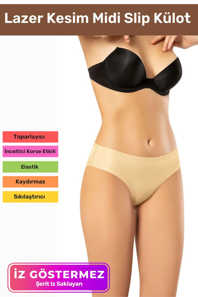 Carlburn Chiloți midi pentru femei, cu croială laser, fără cusături, anti-alu...