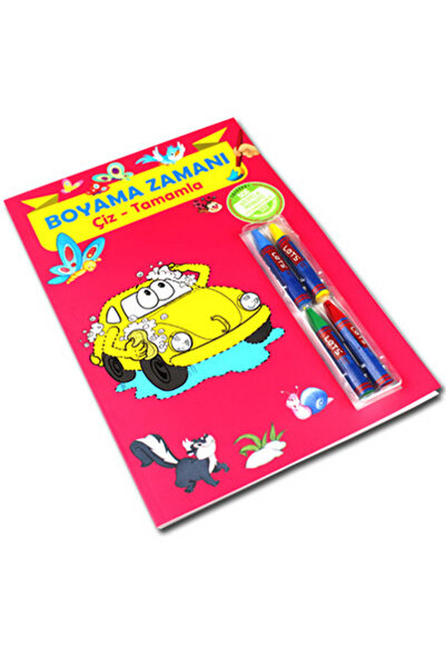 Parıltı Yayıncılık Coloring Time - Draw Completely