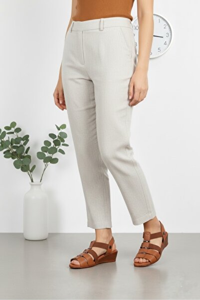 Mammamia Kadın Deri Sandalet - Taba Kahve Renkli - D25YS-2735