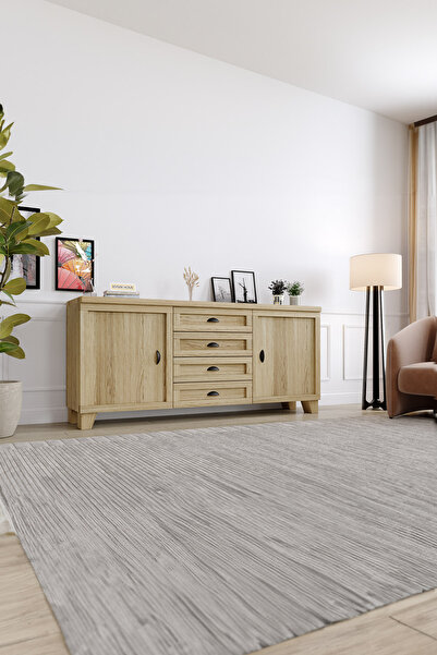 KIYMIK HOME Melisa Konsol – Size Özel Üretim – Gerçek Ağaç - Kestane
