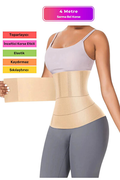 Carlburn Producție specială: Corset modelator pentru talie, cu efect de subți...