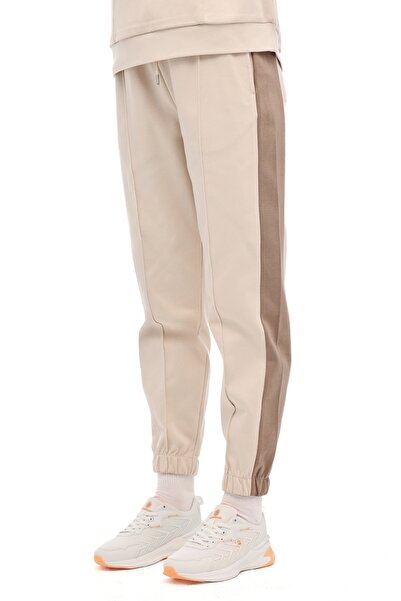 lumberjack WL 22MERYBEL-W2 6FX Μπεζ γυναικείο παντελόνι φόρμας