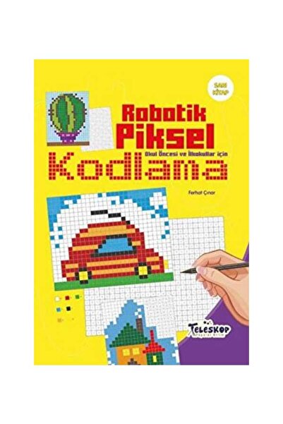 Genel Markalar Robotik Piksel - Kodlama - Sarı Kitap