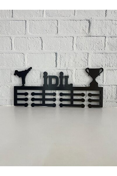 14 Design Kişiye Özel Taekwondo ve Kupalı Madalya Askısı - Kadın Figür