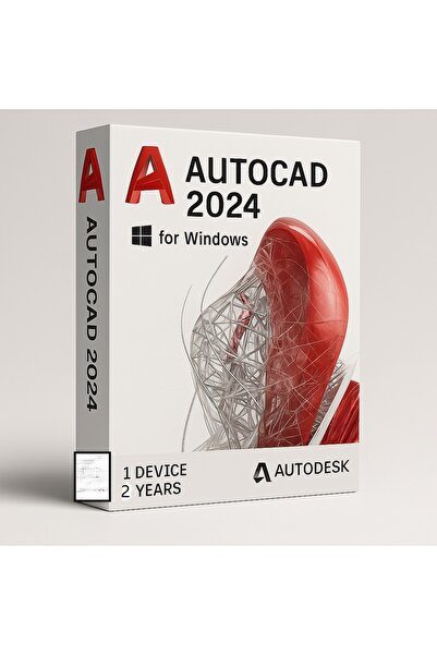 LisanSSeriaL AutoCAD 2024 (Windows) - 1 PC 2 Yıl Serial Key