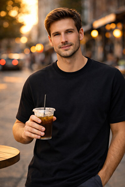 WE&ME Îmbrăcăminte de zi cu zi pentru bărbați, 100% organică, croială de bază...