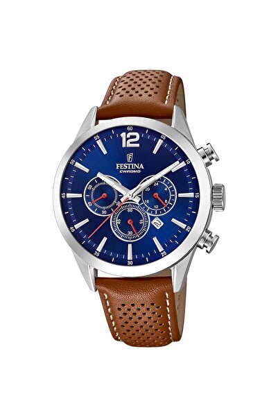 FESTİNA ساعة يد رجالية كرونوغراف خالدة طراز F20542/3