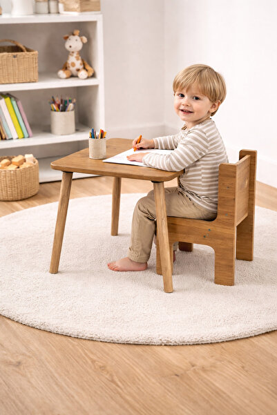 Industrial Living Çocuk Oyun,Hamur,Çalışma Aktivite Masası Ders ve Etkinlik M...