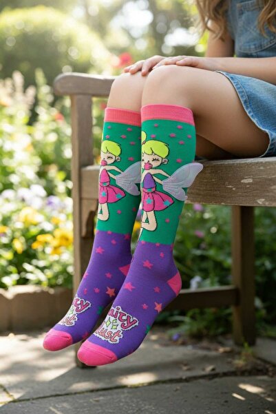 Aware Time 3D чорапи с герои за момичета на възраст 6-12 години