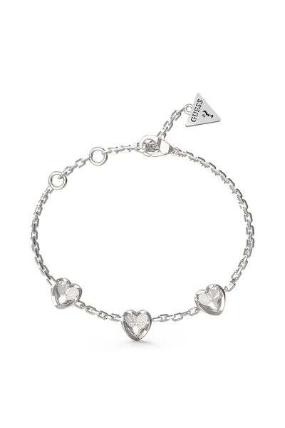 Guess JGUJUBB04611JWRHS سوار نسائي على شكل قلب