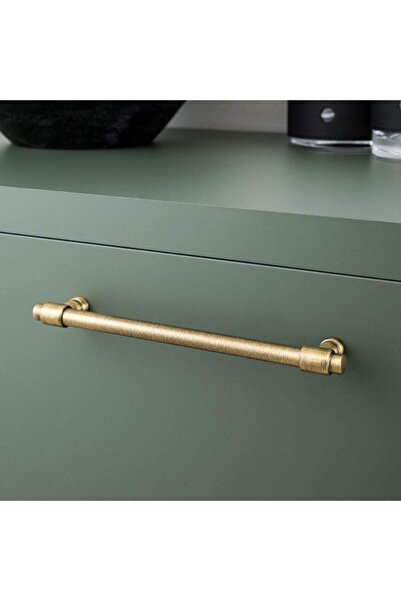 System Mobilya Kulbu Antik Sarı Renk 192mm Kulp 1 Adet (SY4686 0192 ABM-ABM)