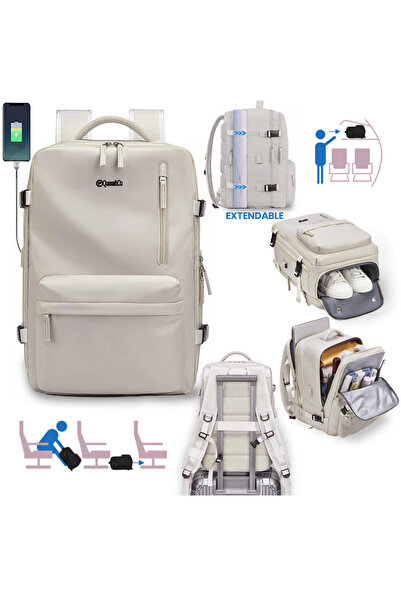 Quasar & Co. Rucsac calatorie, bagaj de mana cabina avion, prindere troler,43...