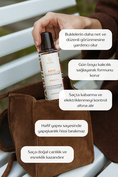 K K-CARE Cosmetics Kıvırcık Saçlar Için Bukle Belirginleştirici Kremi 150 ml