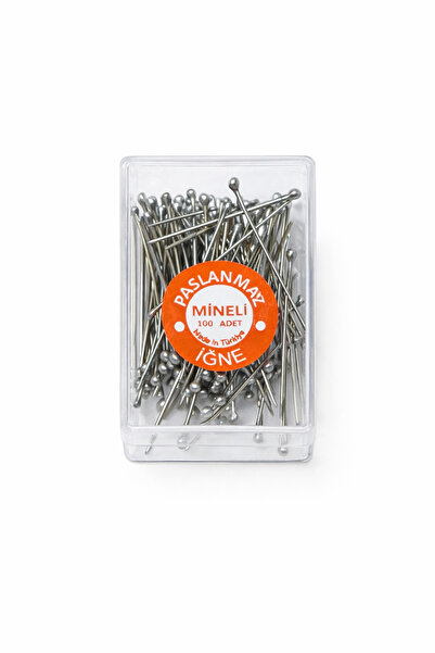 lavinscarfs TOPLU İĞNE MİNELİ MARKA 100 LÜK GÜMÜŞ