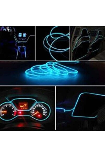 Carub 2 Metre Buz Mavi Ip Neon
