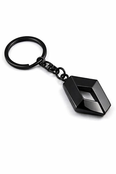 GARDENAUTO سلسلة مفاتيح سيارة رينو ثلاثية الأبعاد معدنية - سلسلة مفاتيح سيارة...