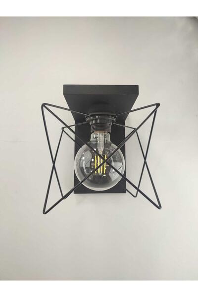 BİAVİZE الشمعدان ديكور خشبي مطلي