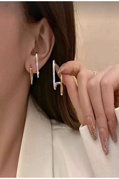 Jack Ferrero STEEL EARRINGS WITH AN INVOICE WITHOUT DISCOLORATION GUARANTEED