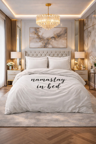 Sleeptime Set Lenjerie de pat Sleeptime, 200 x 200/220 cm, Mixcrofibre 90 gsm...