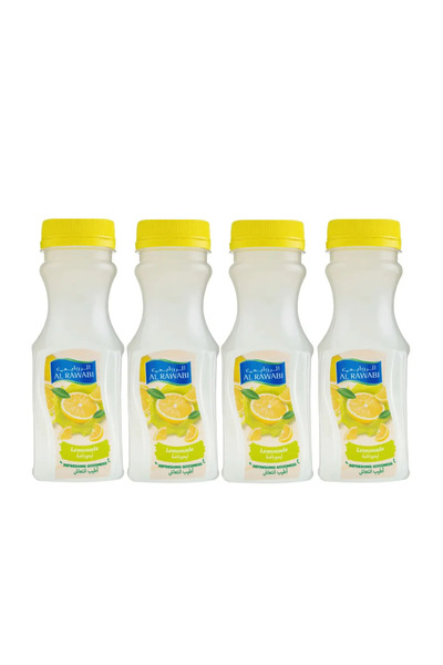 Al Rawabi LEMON JUICE 200 ML PACK OF 4 PCS