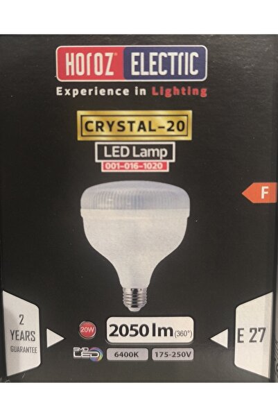 Horoz Electric Horoz Crystal-20 Led Ampul 20W Beyaz Işık E27