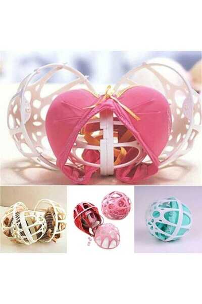 Royaleks 3 Pieces Plastic Bra Protective Washing Balls
