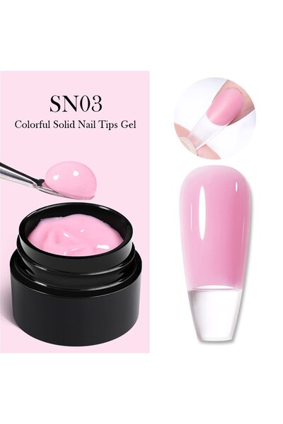 Born Pretty 5 gr Solid Nail Tips Jel SN03