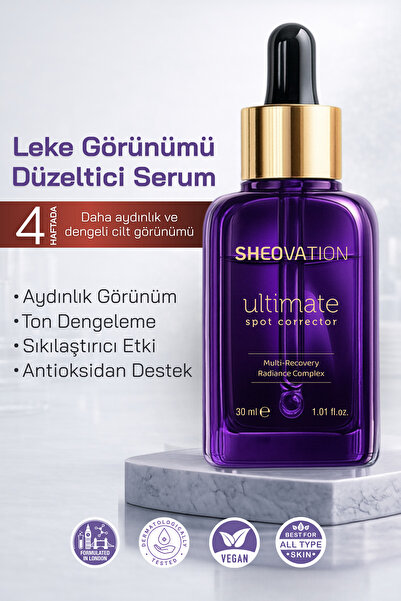 SHEOVATION Leke Serumu | Traneksamik Asit + Arbutin + Niacinamide + C Vitamin...