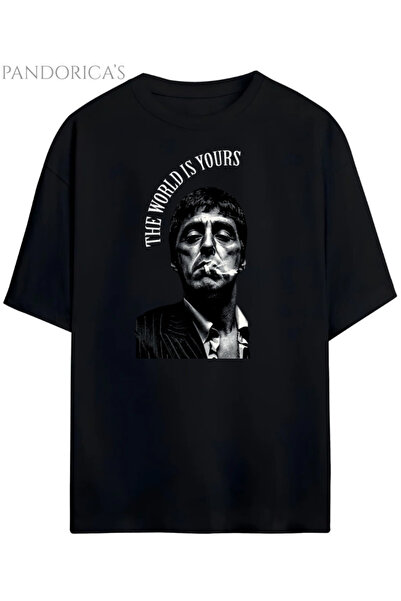 Grafftee Clothing Pandorica's Scarface dizajn unisex pamučna majica