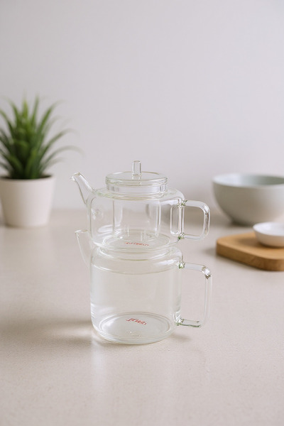 Taşev Nami Glass Teapot