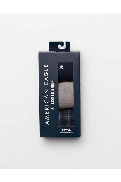 AMERICAN EAGLE AEO Men's Floral 6" Classic Boxer Brief