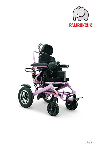 pambukcuk S458 Çocuk Akülü Tekerlekli Sandalye